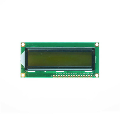 Buy 16x2 LCD Screen - Green on Black on Robotistan Maker Store