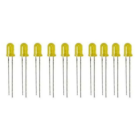 Buy 28mm Leg LED 5MM Yellow on Robotistan Maker Store