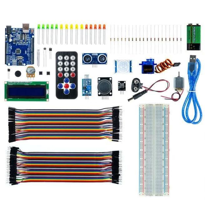 Buy Electronic Super Starter Kit - Compatible with Arduino UNO on Robotistan Maker Store