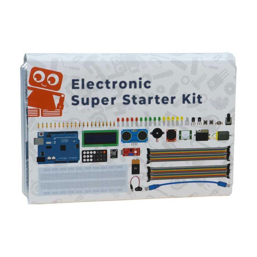Buy Electronic Super Starter Kit - Compatible with Arduino UNO on Robotistan Maker Store
