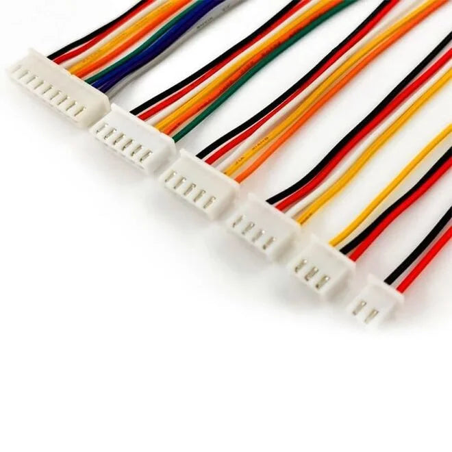 Buy JST-XH 2.54mm 3 Pin Single Core Connection Cable 26AWG 20cm on Robotistan Maker Store
