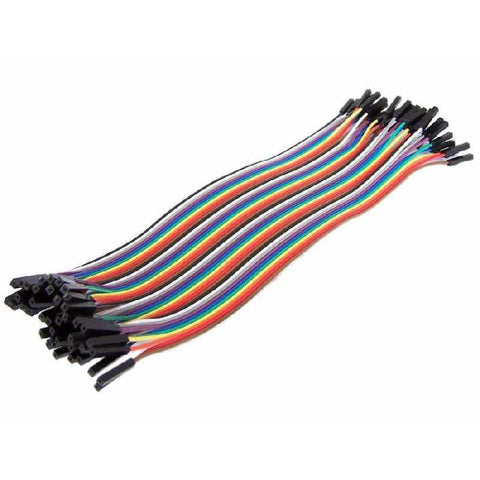 Buy Jumper Wires Standards - 26 AWG - 40 Pack on Robotistan Maker Store