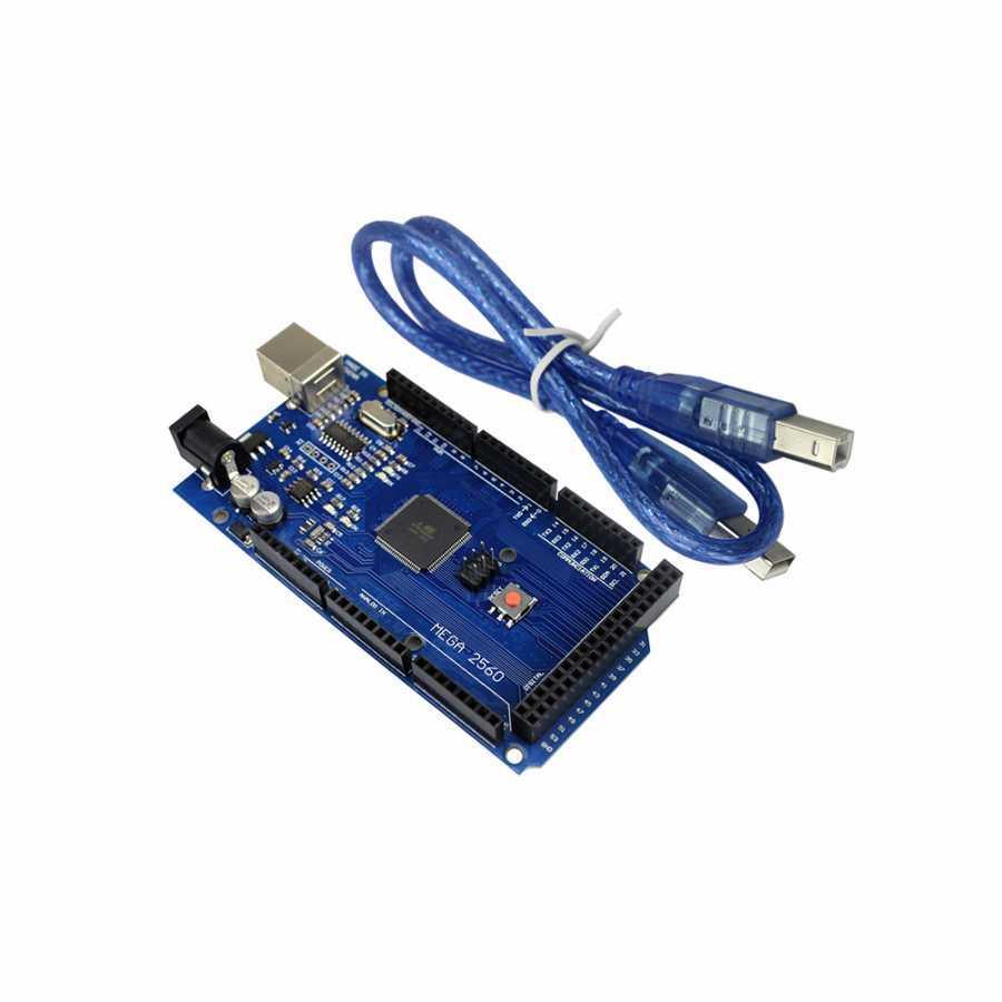 Buy Mega 2560 R3 Development Board Compatible with Arduino - With USB Cable - (USB Chip CH340) on Robotistan Maker Store