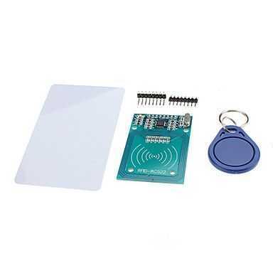 Buy RC522 RFID Kit - Mifare RC522 RF IC Card Sensor Module + S50 Blank Card + Key Ring (Compatible with Arduino and Raspberry Pi) on Robotistan Maker Store