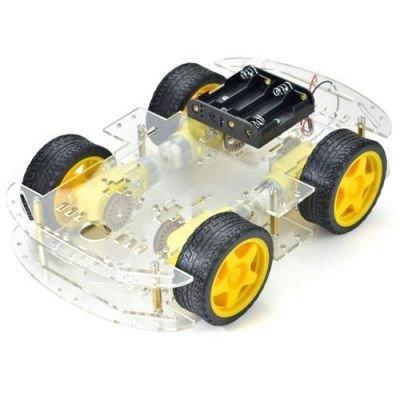 Buy REX 4WD Robot Chasis Kit on Robotistan Maker Store
