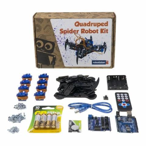 Buy REX Quadruped Robot Kit with Electronic Components on Robotistan Maker Store