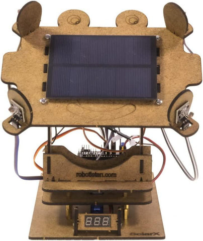 Buy Solar Tracker System with Electronic Components Compatible with Arduino - SolarX on Robotistan Maker Store